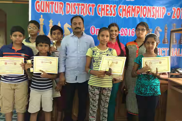 Ravindra Raju Chess Academy Team